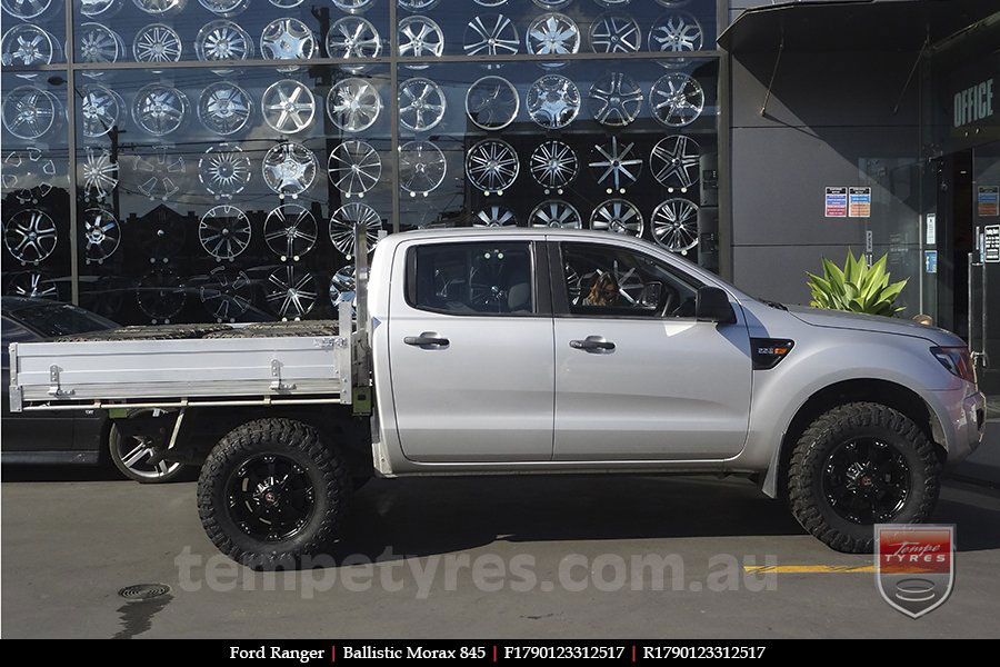 17x9.0 Ballistic Morax on FORD RANGER