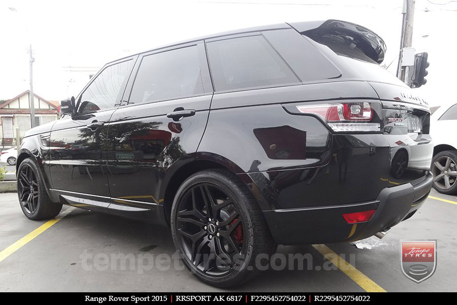 22x9.5 RRSPORT Titanium on RANGE ROVER SPORT