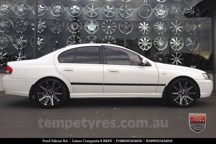 18x8.0 18x9.0 Lenso Conquista 8 CQ8 on FORD FALCON