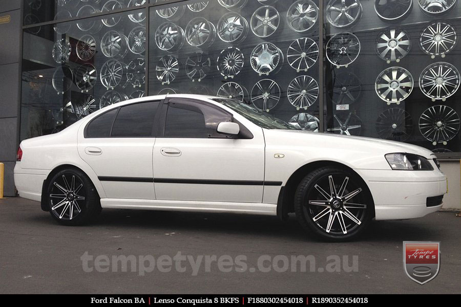 18x8.0 18x9.0 Lenso Conquista 8 CQ8 on FORD FALCON