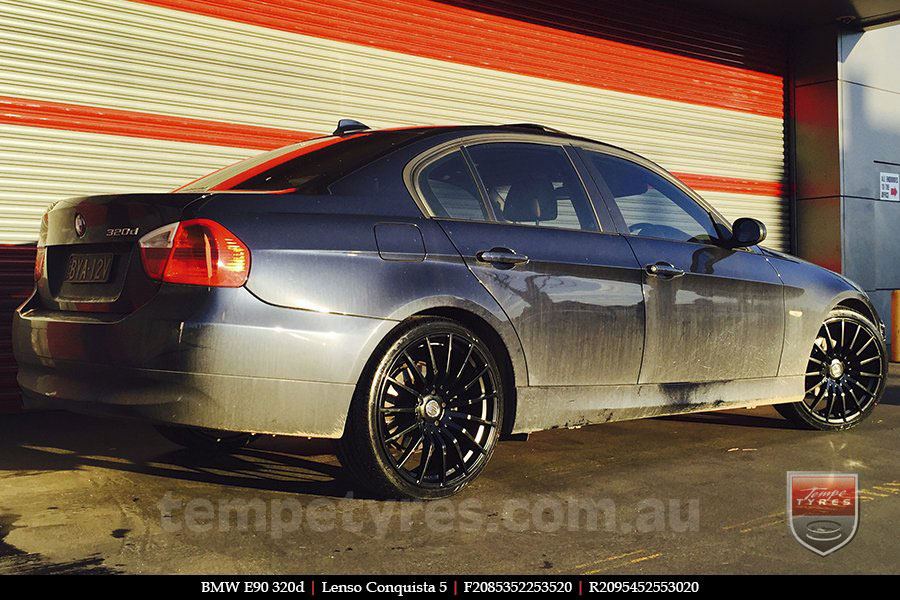 20x8.5 20x9.5 Lenso Conquista 5 SB CQ5 on BMW E90