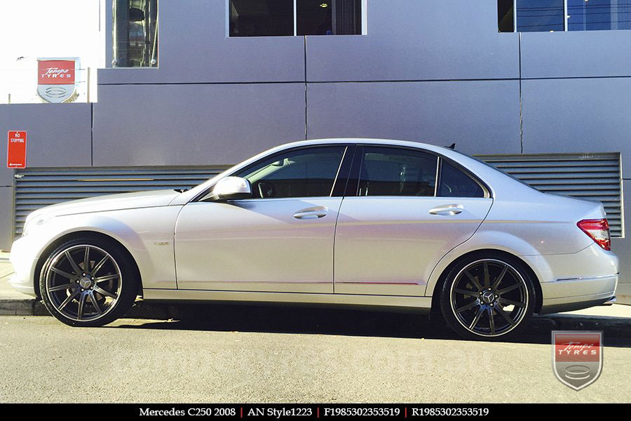 19x8.5 AN Style1223 on MERCEDES C-Class