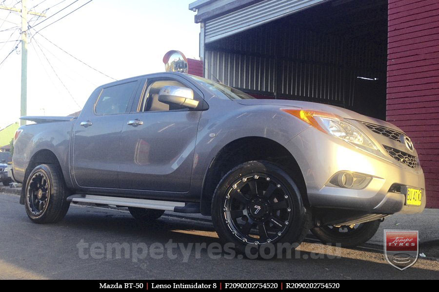 20x9.5 Lenso Intimidator 8 IM8 on MAZDA BT50