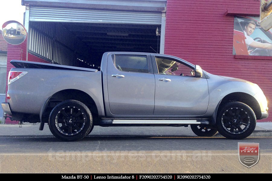 20x9.5 Lenso Intimidator 8 IM8 on MAZDA BT50