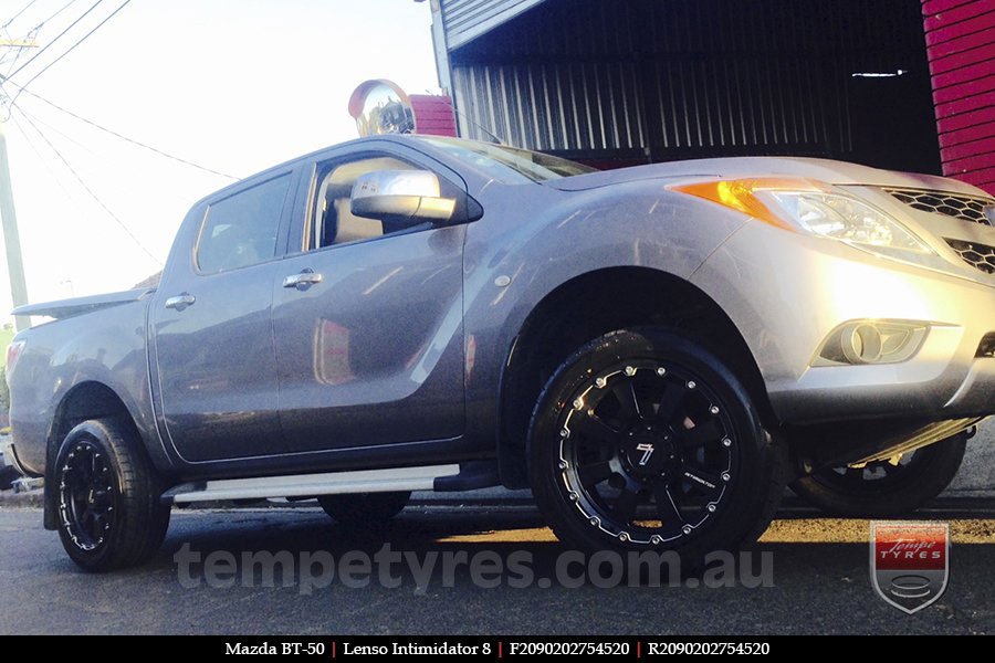 20x9.5 Lenso Intimidator 8 IM8 on MAZDA BT50