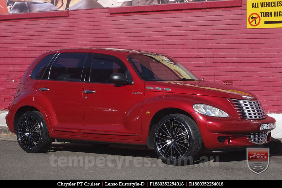 18x8.0 Lenso Eurostyle D ESD on CHRYSLER PT CRUISER