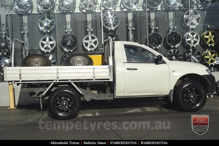 16x8.0 Ballistic Mace on MITSUBISHI TRITON