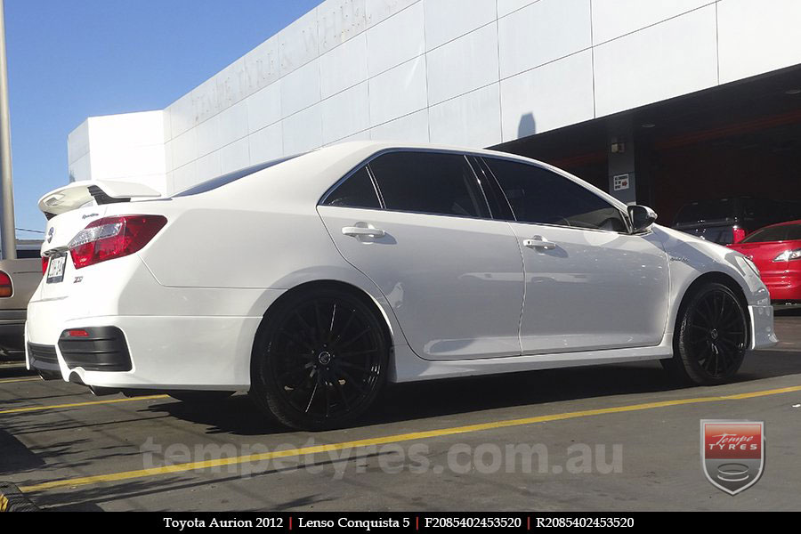 20x8.5 20x9.5 Lenso Conquista 5 SB CQ5 on TOYOTA AURION