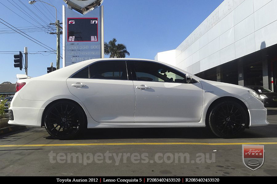 20x8.5 20x9.5 Lenso Conquista 5 SB CQ5 on TOYOTA AURION