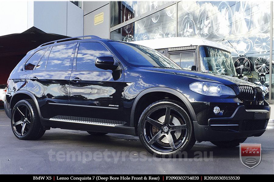 20x9.0 20x10.5 Lenso Conquista 7 MKS CQ7 on BMW X5