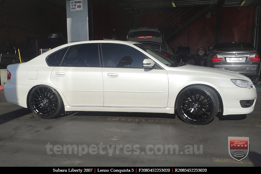 20x8.5 20x9.5 Lenso Conquista 5 SB CQ5 on SUBARU LIBERTY