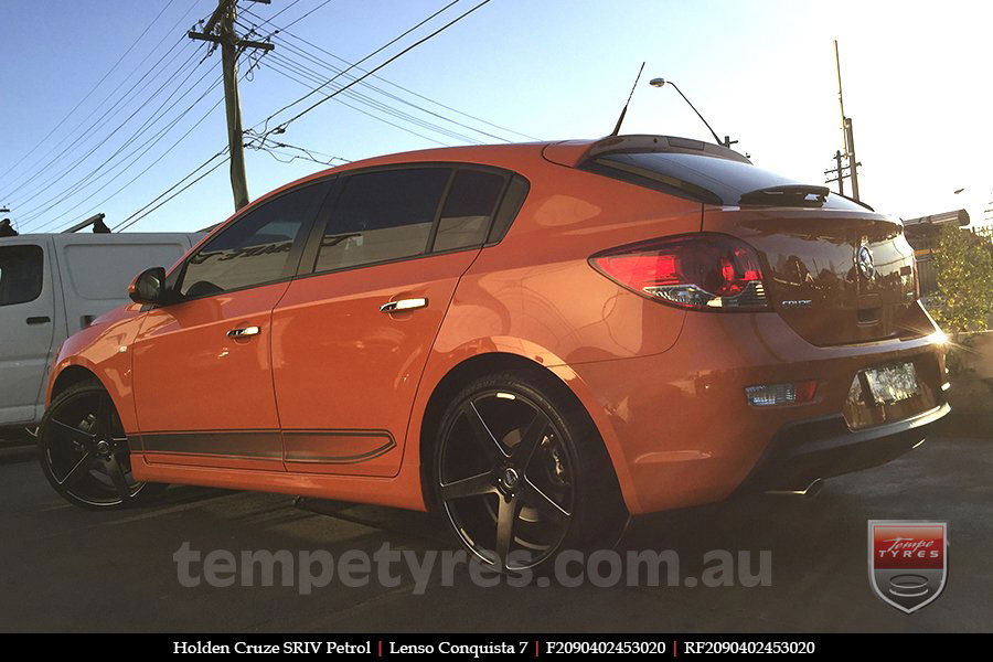 20x9.0 20x10.5 Lenso Conquista 7 MKS CQ7 on HOLDEN CRUZE