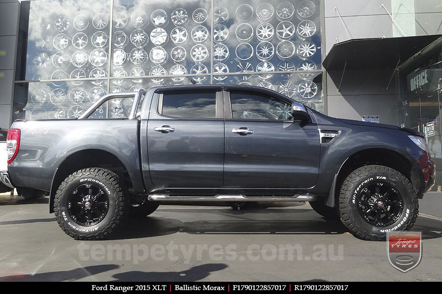 17x9.0 Ballistic Morax on FORD RANGER