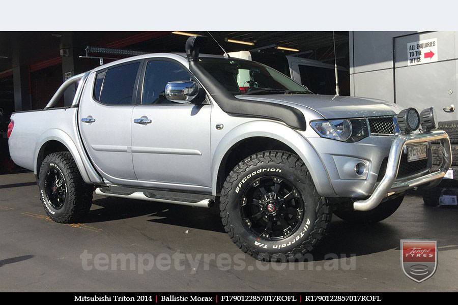 17x9.0 Ballistic Morax on MITSUBISHI TRITON