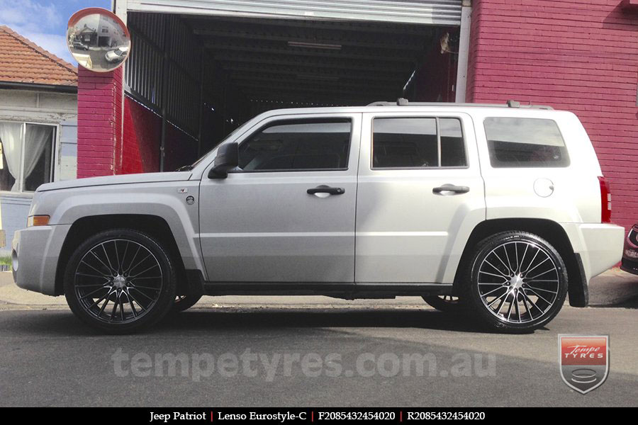 20x8.5 Lenso Eurostyle C ESC on JEEP PATRIOT