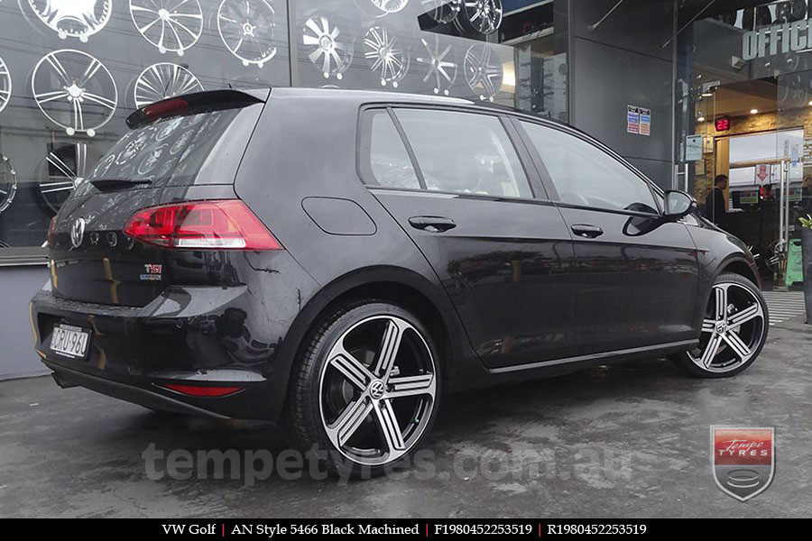 18x8.0 AN Style5466  on VW GOLF