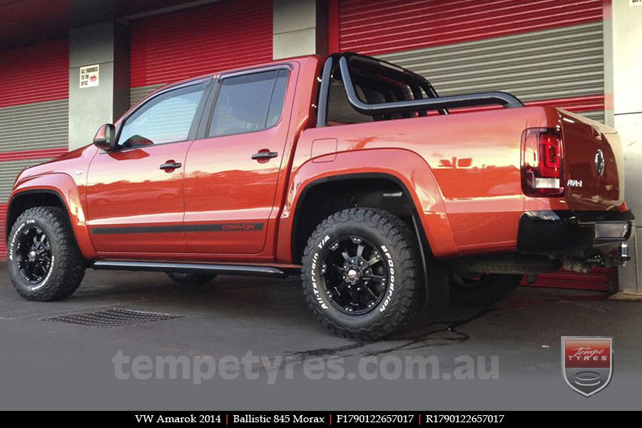 17x9.0 Ballistic Morax on VW AMAROK