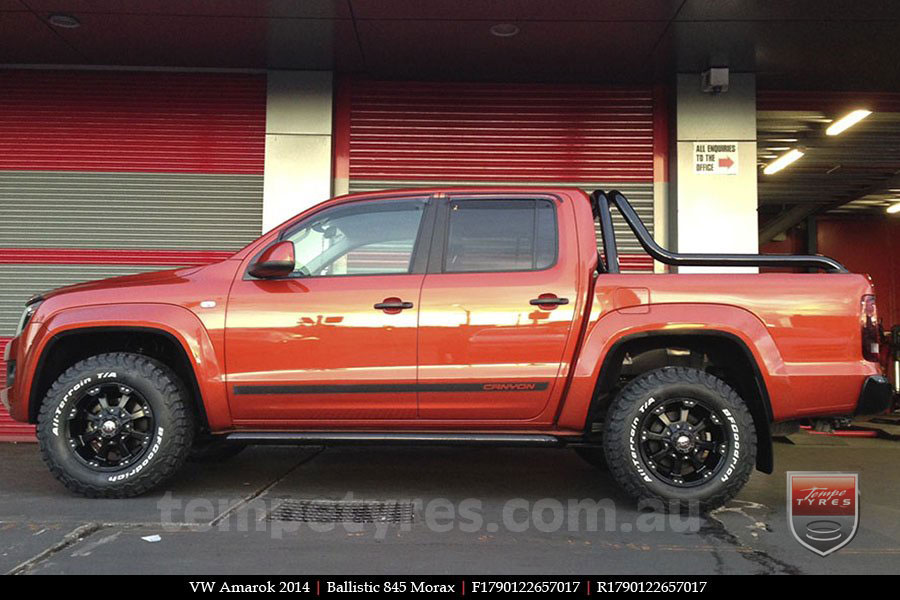 17x9.0 Ballistic Morax on VW AMAROK