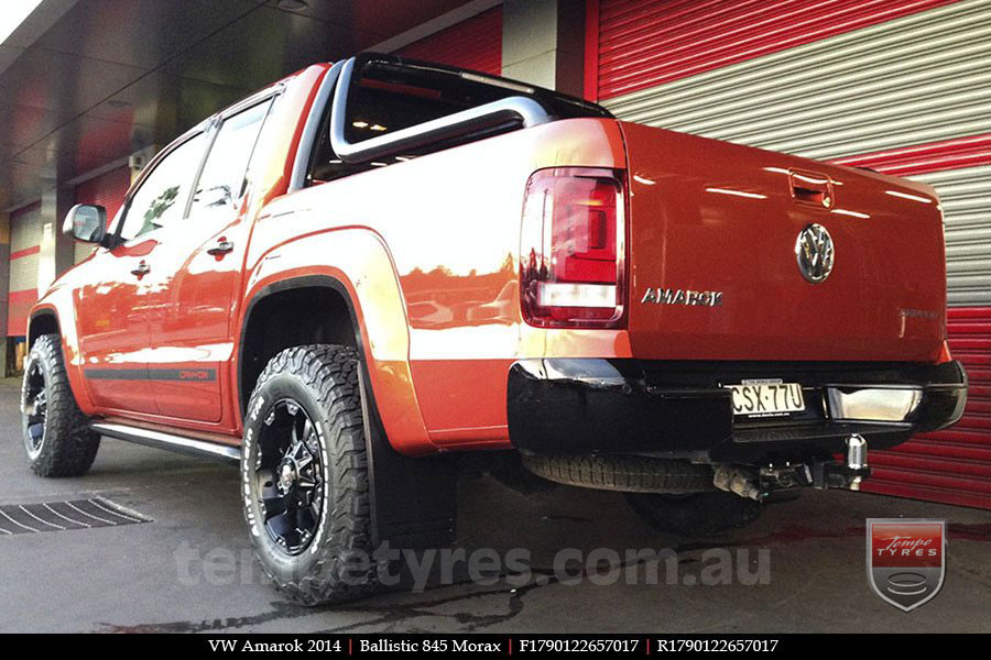 17x9.0 Ballistic Morax on VW AMAROK