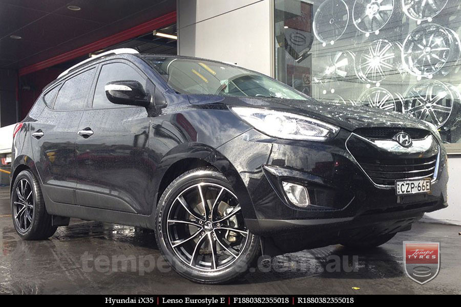 18x8.0 Lenso Eurostyle E ESE on HYUNDAI IX35