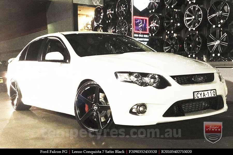 20x9.0 20x10.5 Lenso Conquista 7 MKS CQ7 on FORD FALCON