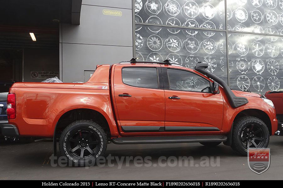 18x9.0 Lenso RT-Concave on HOLDEN COLORADO 