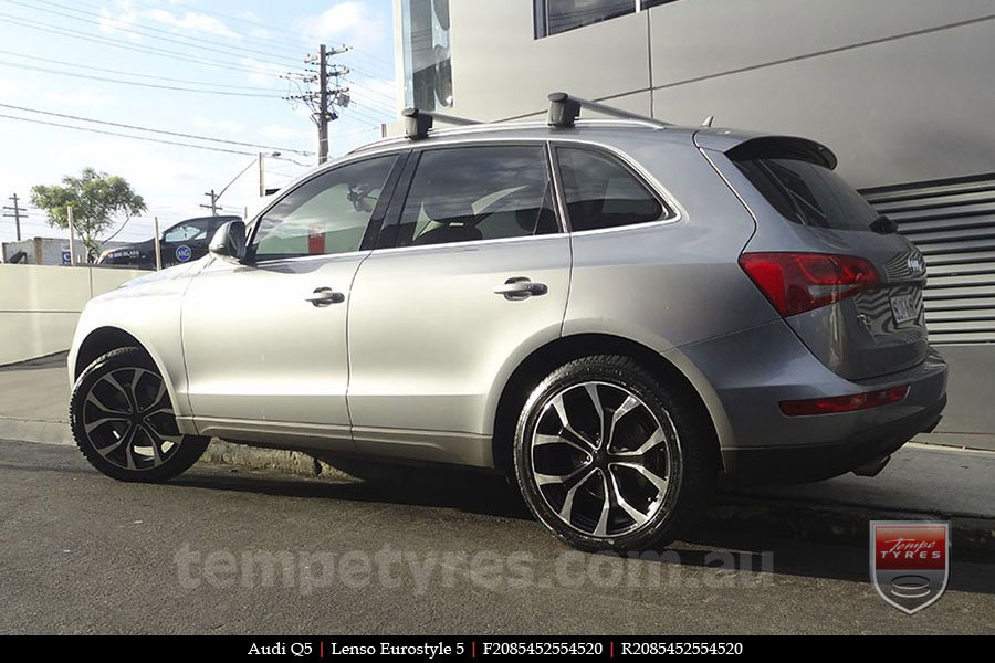 20x8.5 Lenso Eurostyle 5 ES5 on Audi Q5