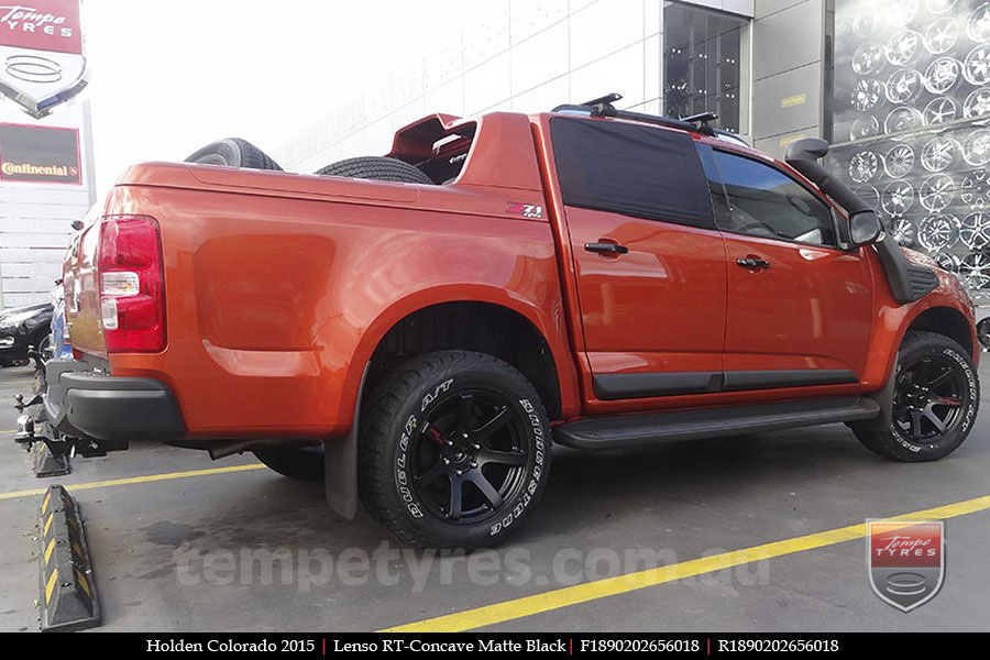 18x9.0 Lenso RT-Concave on HOLDEN COLORADO 