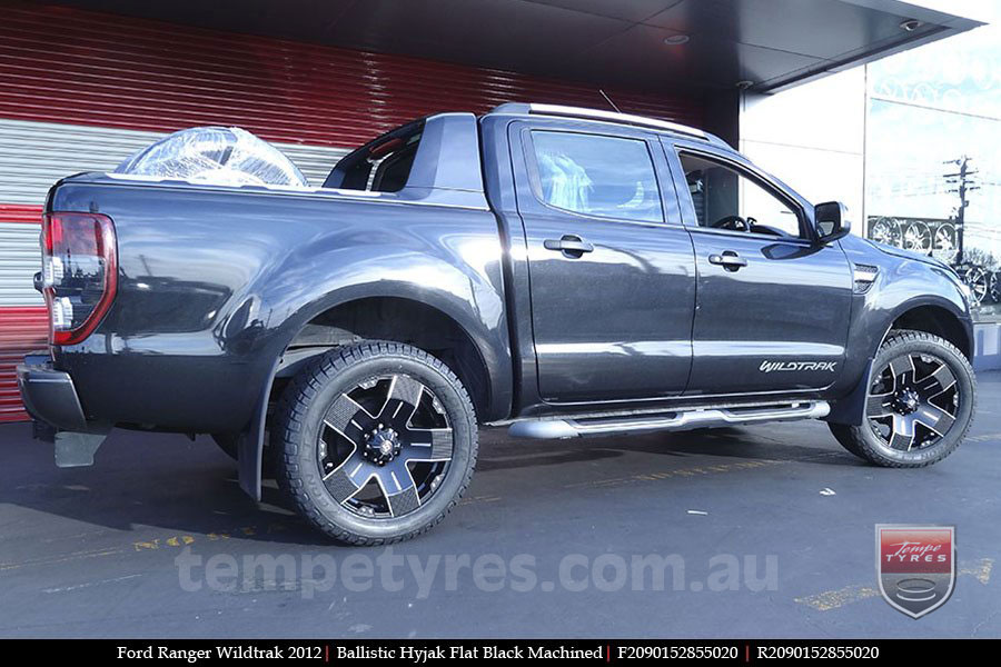 20x9.0 Ballistic Hyjak on FORD RANGER WILDTRAK 