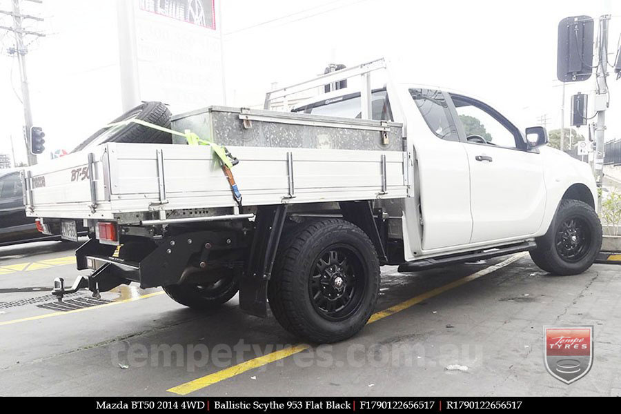 17x9.0 Ballistic Scythe on MAZDA BT50