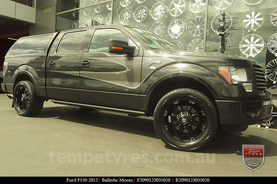 20x9.0 Ballistic Morax on FORD F150 