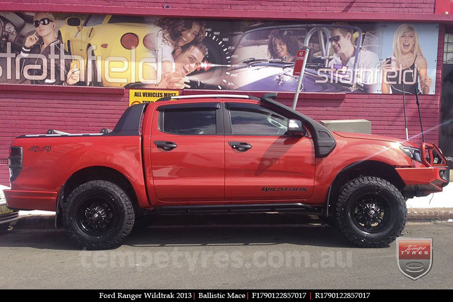 17x9.0 Ballistic Mace on FORD RANGER WILDTRAK