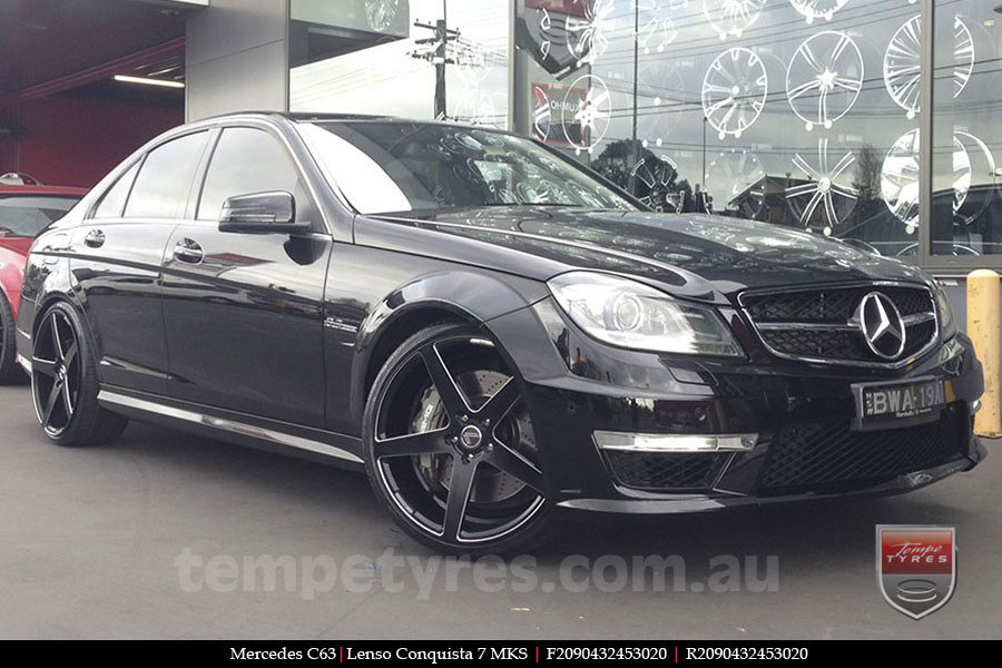 20x9.0 20x10.5 Lenso Conquista 7 MKS CQ7 on MERCEDES C-Class