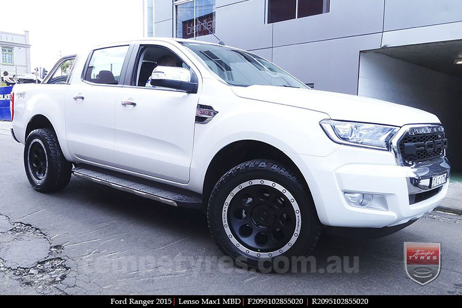 20x9.5 Lenso Max1 MBD on FORD RANGER 