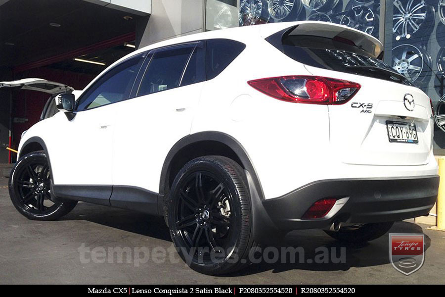 20x8.0 20x9.0 Lenso Conquista 2 SB CQ2 on MAZDA CX5