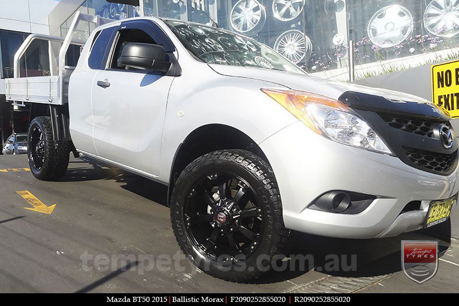 20x9.0 Ballistic Morax on MAZDA BT50