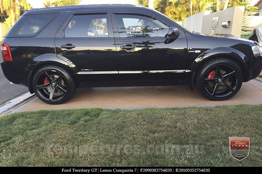 20x9.0 20x10.5 Lenso Conquista 7 MKS CQ7 on FORD TERRITORY