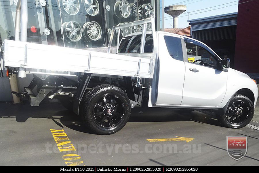 20x9.0 Ballistic Morax on MAZDA BT50