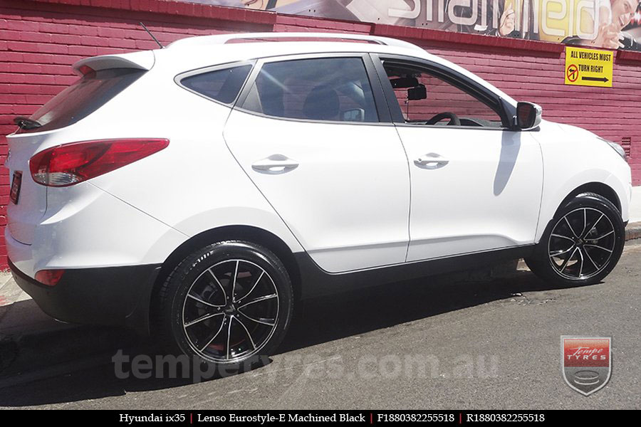 18x8.0 Lenso Eurostyle E ESE on HYUNDAI IX35