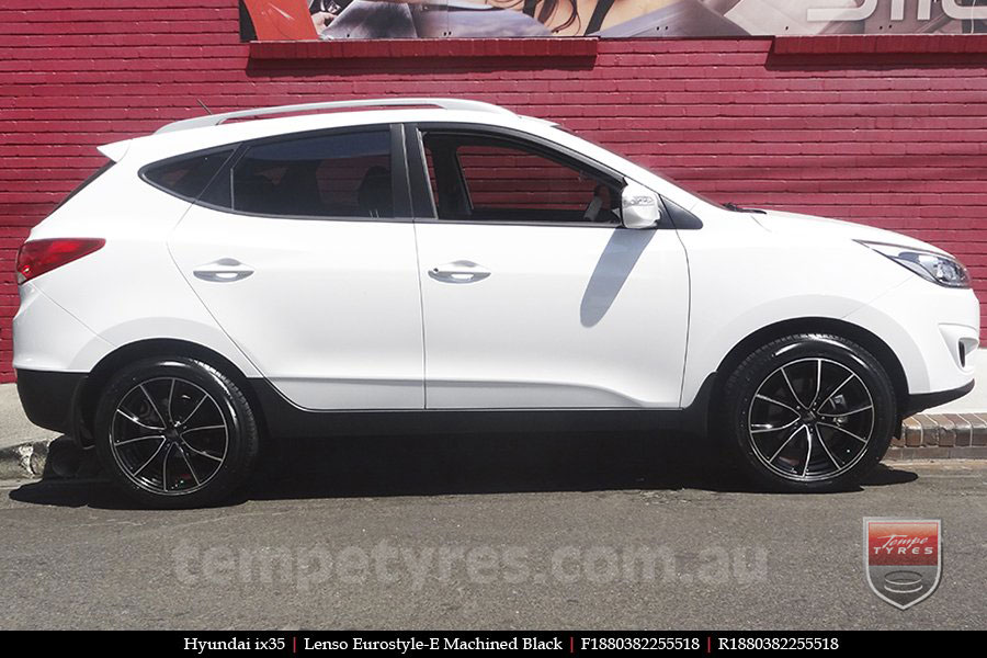 18x8.0 Lenso Eurostyle E ESE on HYUNDAI IX35