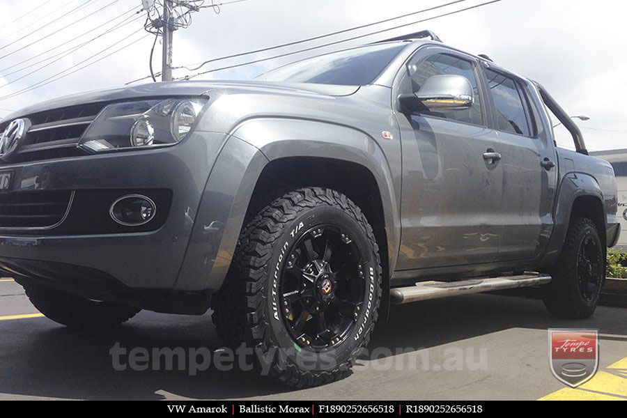 18x9.0 Ballistic Morax on VW AMAROK