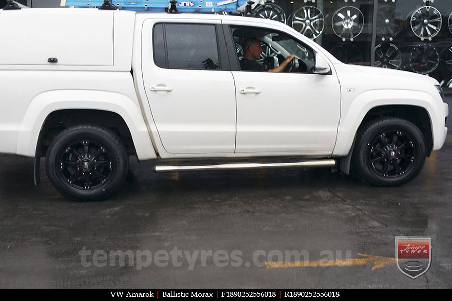 18x9.0 Ballistic Morax on VW AMAROK