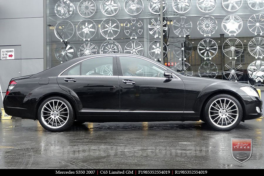 19x8.5 19x9.5 C63 Limited GM on MERCEDES S-Class