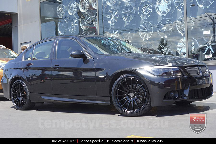 19x8.5 19x9.5 Lenso Speed 2 SP2 on BMW 3 SERIES