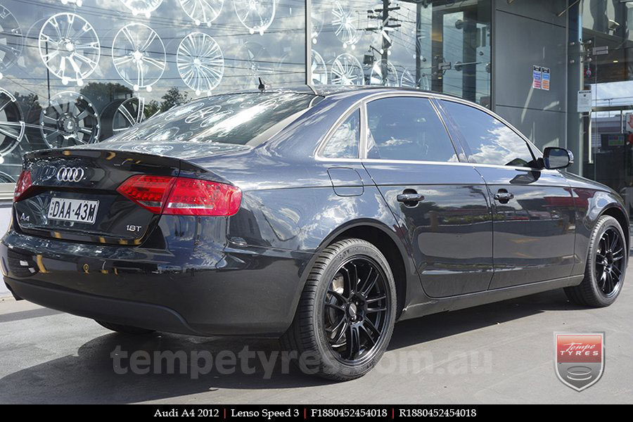 18x8.0 Lenso Speed 3 SP3 on AUDI A4