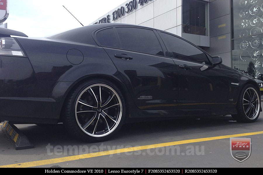 20x8.5 20x9.5 Lenso Eurostyle 7 ES7 on HOLDEN COMMODORE VE