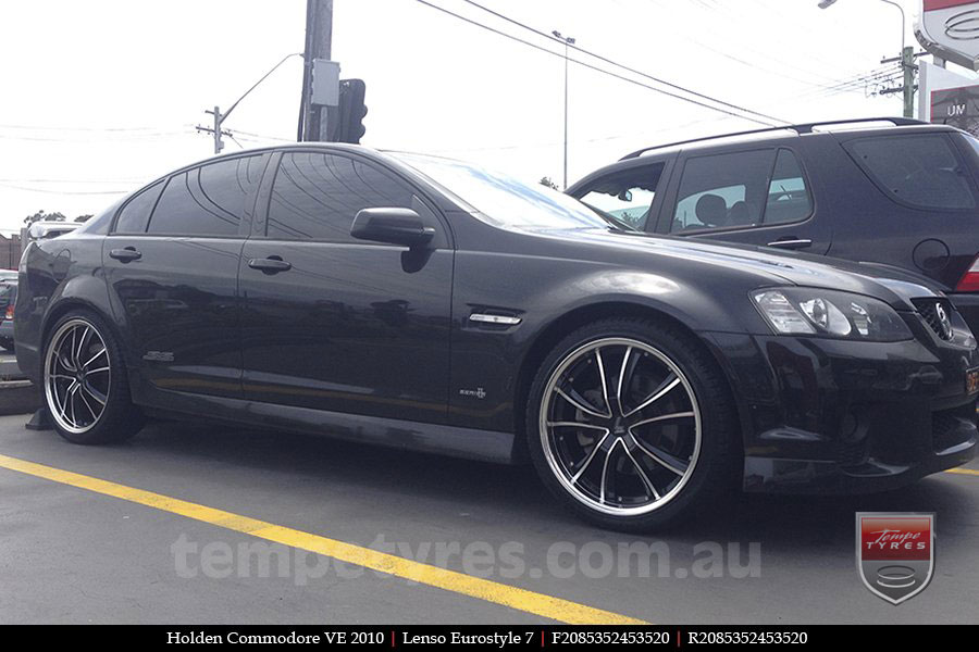 20x8.5 20x9.5 Lenso Eurostyle 7 ES7 on HOLDEN COMMODORE VE