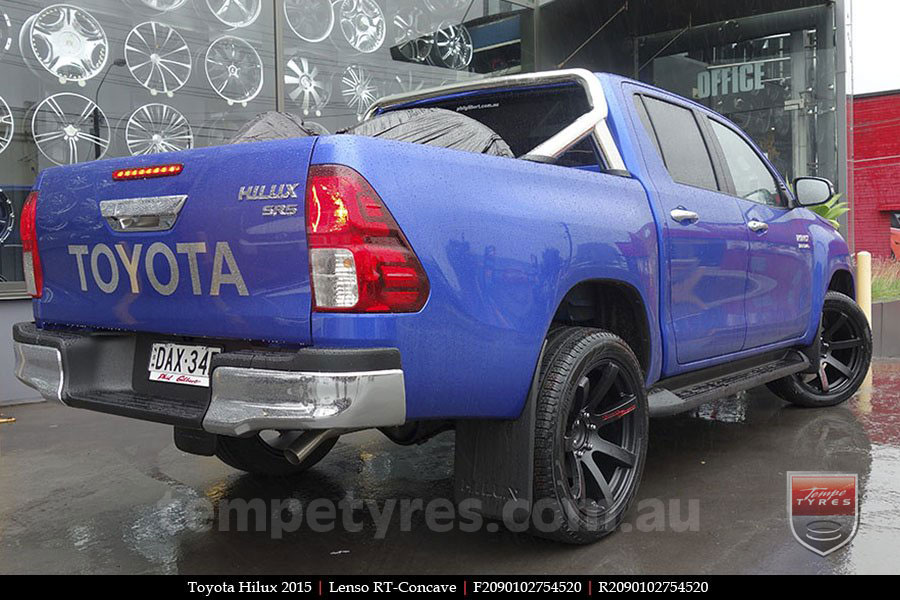 20x9.0 Lenso RT-Concave on TOYOTA HILUX 