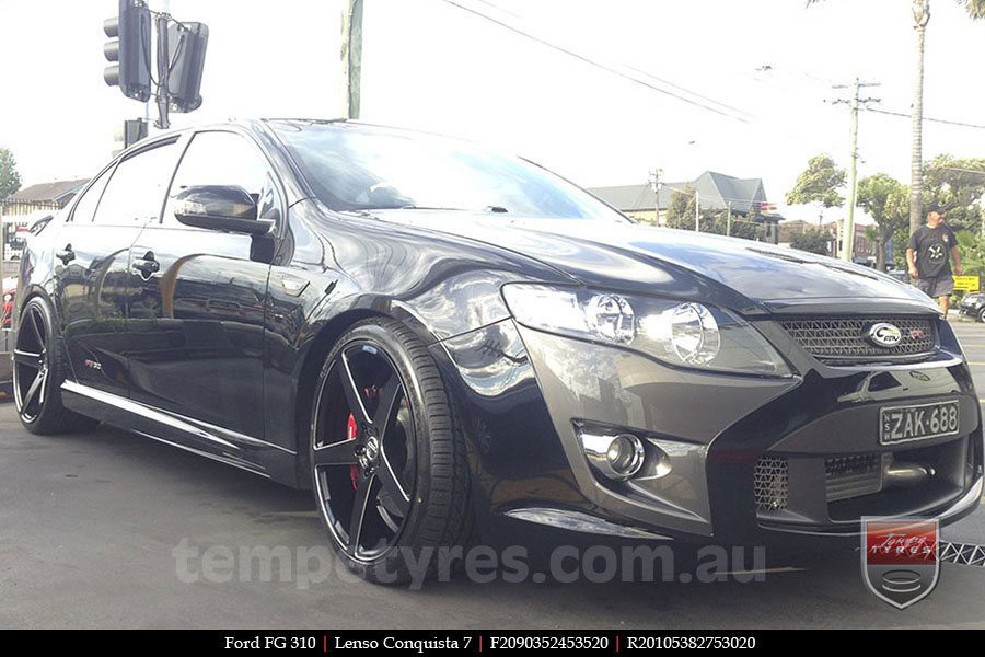 20x9.0 20x10.5 Lenso Conquista 7 MKS CQ7 on FORD FALCON