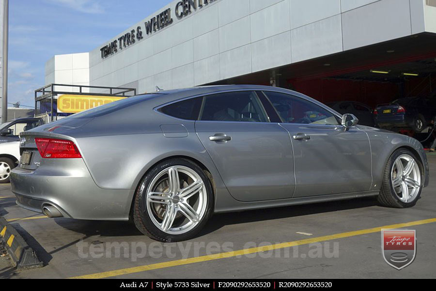 20x9.0 Style5733 on AUDI A7 